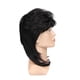 thumbnail image 5 of Peluca Kaneles Mullet para hombre, 70 y 80, color negro, elegante accesorio para fiestas, 5 of 7