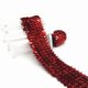 thumbnail image 1 of suxuMhao Cinta Elástica de Lentejuelas, Roja, 1 Rollo, 1.89in*10.94YD, Ribete de Lentejuelas, Tira de Lentejuelas, Cinta de Lentejuela, Cintas para Manualidades, Cinta Decorativa, Cinta para Regalo,, 1 of 4