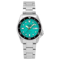 Reloj Seiko 5 Sports Skx Style Midi Teal Dial Automatic Srpk33K1 100M Men'S Watch