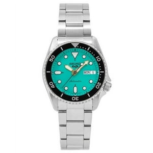 Reloj Seiko 5 Sports Skx Style Midi Teal Dial Automatic Srpk33K1 100M Men'S Watch