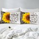 thumbnail image 5 of Christm-as Trees D-u-t Co-ve-r Queen Size Sa-nta Claus- and Snowman Comfort-er Cover with 2 Pillow-case for Te-ens Adults Kids S-tarry Sky Be-dding Set Snow Sc-ene Brea-thable 3 Pieces D-ecorative, 5 of 5