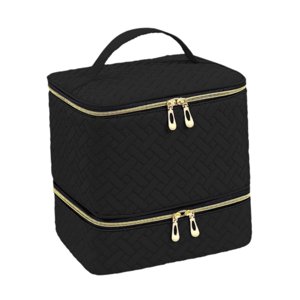 Magideal - Bolsa Organizadora De Esmalte De Uñas, Organizador De Esmalte De Uñas, Herramientas De Decoración De Uñas, Estuche De Transporte, Bolsa De Transporte Negro