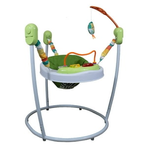 Bebesit - Centro De Actividad Saltarin Con Musica Jump & Play Verde