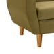 thumbnail image 3 of Sofa Bote 1c Felpa 04 Verde Musgo, 3 of 6