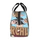thumbnail image 3 of Sr. Bolsa Térmica Portátil con Forro de Aluminio Grueso, Bolsa Térmica Impermeable y Hermética para Trabajo, Escuela y Picnic, Nevera Portátil para Entrega de Comida para Adultos y Niños 22*20*13cm, 3 of 6