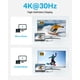 thumbnail image 3 of Hub USB C ACASIS 6 en 1 con suministro de alimentación HDMI 4K de 100 W, 3 of 8