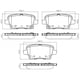 thumbnail image 2 of Pastillas Freno para auto COMLINE CBP32384, 2 of 3