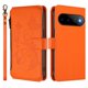 thumbnail image 2 of Funda Cartera Mariposa para [Google Pixel 11] con Soporte y Cremallera Naranja, 2 of 6