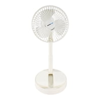 Tecnolab - Ventilador Mini Usb Con Pedestal Blanco Frescura Portátil - Ps