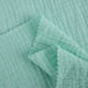 thumbnail image 2 of Namzi Tela de Gasa de Twin Capa, Tela de Algodón Cómoda y Transpirable para Costura DIY de Ropa, Pijamas, Manta, 39 X 53 Inch, Gris Verde, 2 of 3