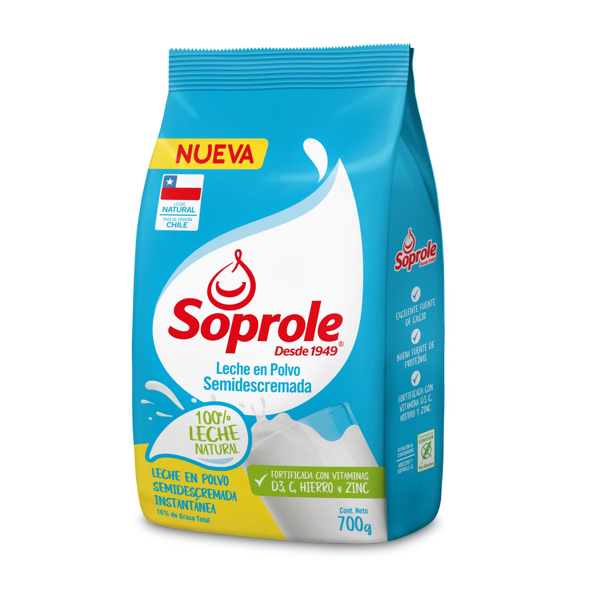 Leche Semidescremada En Polvo 700 g Soprole