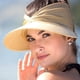 thumbnail image 2 of Sombrero De Sol De Ala Ancha Para Mujer Verano Upf 50+ Protección Uv Gorra Deportiva De Playa Diseño De Copa Abierta Plegable, 2 of 6