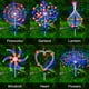 thumbnail image 2 of 1 Pack Solar Firework Light Outdoor, IP65 Waterproof Solar Garden Flower Lights With 8 Lighting Modes, Decorative Fairy Lights With Stake For Yard Patio Garden Pathway Courtyard Villa Outdoor Lightin, 2 of 4