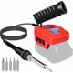 thumbnail image 1 of Estación de Soldadura Inalámbrica Herramienta para Mil*wau*kee M18 Batería de 18V, Plancha Eléctrica Portátil de Calentamiento Rápido con USB y Type C para M18 para Bricolaje, Reparación de, 1 of 7