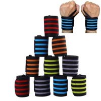 Inaltum Fitness - Par Muñequera Crossfit Con Velcro - Gym Calistenia Gimnasia