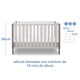 thumbnail image 4 of Cuna de madera  convertible 3 en 1 Milo, 4 of 7