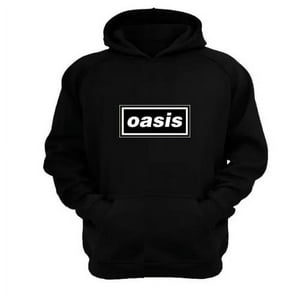 Genérico - Polerón Canguro Oasis Negro Talla M Unisex
