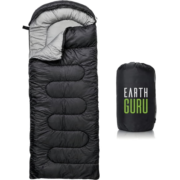 Bolsa de Dormir Earth Guru Ligera Impermeable para Clima Frío