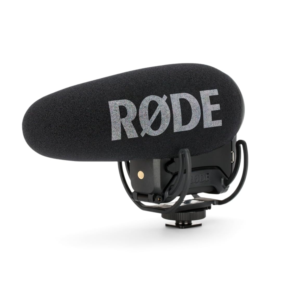 Micrófono Rode Videomic Pro+ Para Cámara, Escopeta Negra
