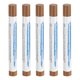 thumbnail image 1 of Uxcell 5 piezas de barras de relleno de madera, crayones de cera para retoque de muebles para reparar arañazos, grietas, agujeros en mesas y pisos de madera, Roble Americano, 1 of 7