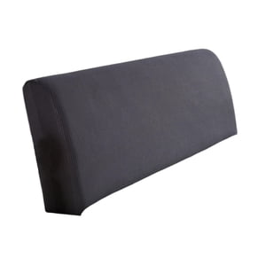 Bothyi - Funda De Cabecera De Cama Funda De Respaldo De Cama Extraíble Protector De Cabecera Elástico Gris