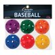 thumbnail image 1 of Pelotas de béisbol Champion Sports 23 cm, paquete de 6 colores surtidos, 1 of 7
