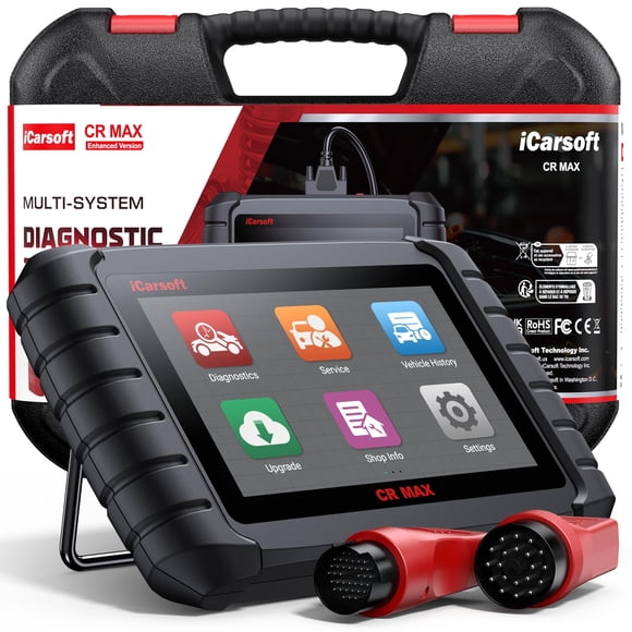 Escáner iCarsoft CR MAX 2025 – 49+ servicios OBD2