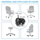 thumbnail image 2 of Silla de oficina con ruedas giratorias Omyoffice Heavy-Duty, juego de 5, 2 of 8