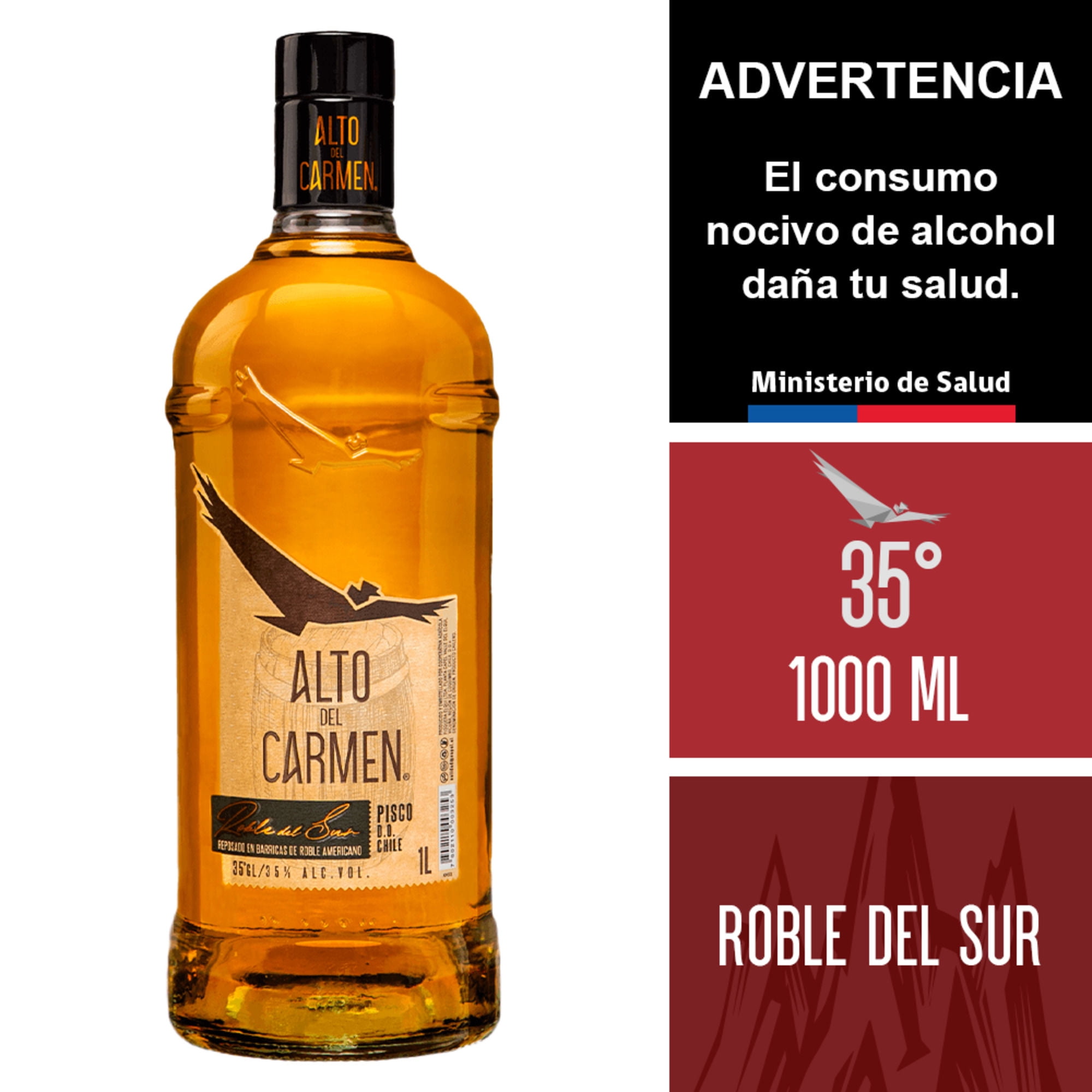 Alto Del Carmen - Pisco Roble Del Sur 35° Botella