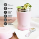 thumbnail image 2 of Termo Comida 400ml Rosado Cuchara Acero Inox Simplit, 2 of 6