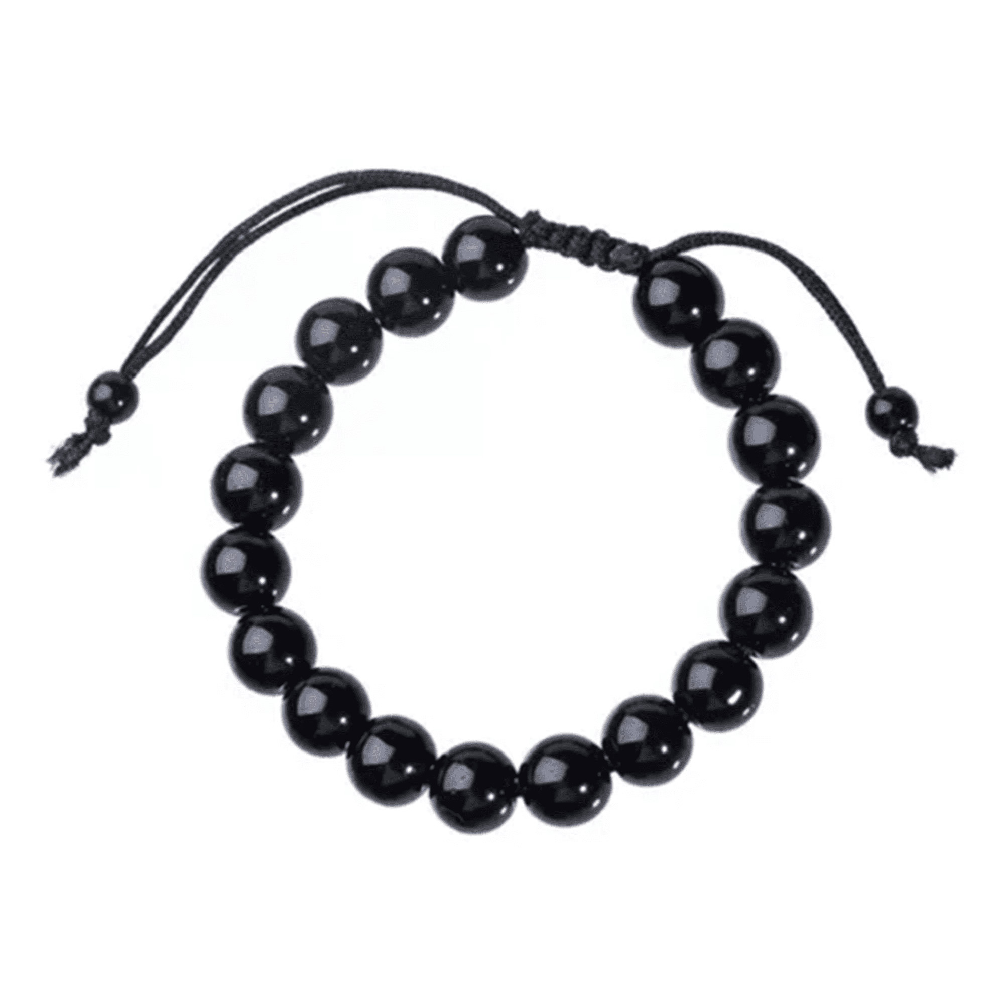 Genérico - Pulsera Turmalina Piedras Naturales Minimalista Unisex