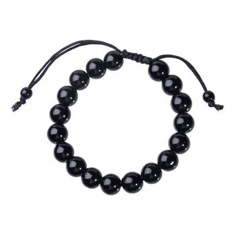 Genérico - Pulsera Turmalina Piedras Naturales Minimalista Unisex