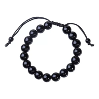 Genérico - Pulsera Turmalina Piedras Naturales Minimalista Unisex