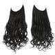thumbnail image 1 of Xiao Hua Extensión de Cabello con Alambre de Línea de Pesca invisible, Fibra Sintética Larga Ondulada Rizada, Extensión de Cabello Estilo Diadema Ajustable, 14 inch Negro, 1 Pieza, Estilo a, 1 of 4