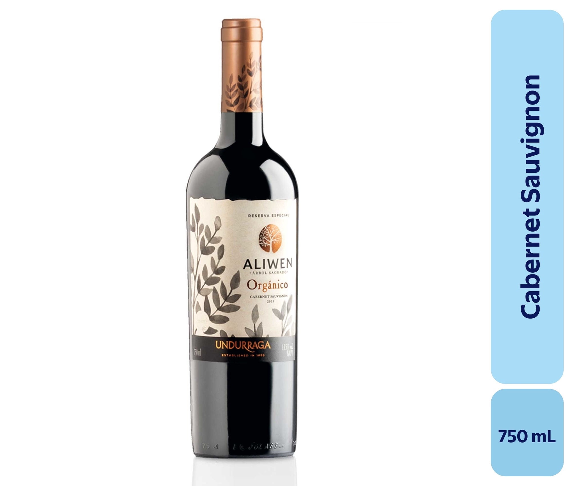 Vino Cabernet Sauvignon Botella, 750 mL