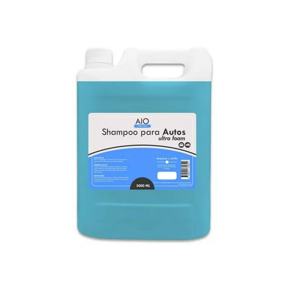 Shampoo Para Auto Ultra Foam Brillo Activo 5lt Aio