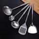 thumbnail image 3 of Xiao Hua Utensilio de cocina de acero inoxidable, 34 x 7 cm, mango ergonómico, minimalismo moderno para la cocina, utensilio de cocina doméstico de uso diario - cuchara compartida, 1 unidad, 3 of 3