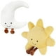 thumbnail image 1 of Almohada de peluche con forma de sol y luna de 30 cm y almohada solar, 2 unidades, 1 of 3