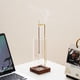thumbnail image 3 of Soporte para incienso de madera para ceremonias con colector de cenizas de cristal y 20 varillas, 3 of 7