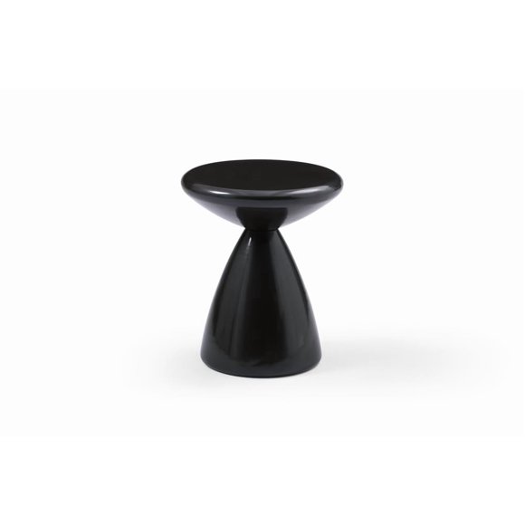 Mesa auxiliar Whiteline Modern Living Ayla Black Metal