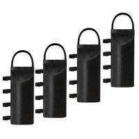 Magideal - 4 Piezas De Pesas Para Toldos, Sacos De Arena, Saco De Arena Con Peso, Saco De Arena Portátil Para Patas De Cenador, Para Muebles De Jardín, Sombrilla
