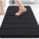 thumbnail image 1 of Buganda Memory Foam Bath Mat 30 x 20, Ultra Soft Absorbent Black, 1 of 3