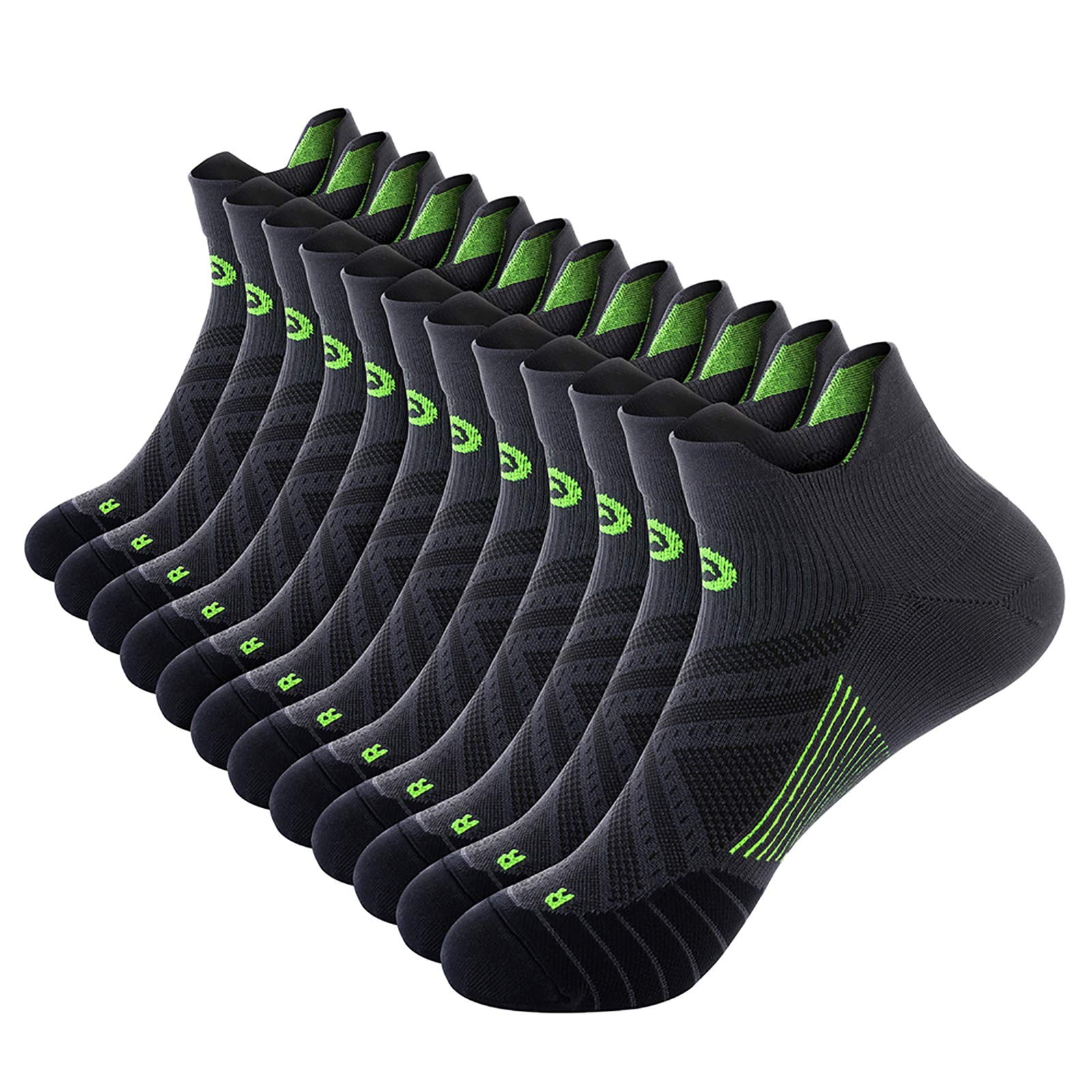 Paplus - Calcetines De Compresión Ankle Para Hombre Y Mujer (6 Pares)