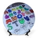 thumbnail image 1 of Plato Decorativo de Porcelana Fina Alphabet Lore Desmarcar 15 cm, 1 of 6
