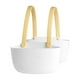 thumbnail image 2 of Rejilla De Drenaje Para Fregadero, Organizador De Fregadero, Bolsa Colgante Para Fregadero, Lavabo, Cocina, Doble Capa Amarilla, 2 of 5