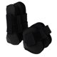 thumbnail image 1 of 2 pares de patas de caballo botas delante del tendón de la pierna trasera proteger ecuestre negro, 1 of 5