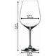 thumbnail image 3 of Copas de vino Riedel Cabernet 800 ml juego de 2, 3 of 5