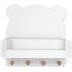 thumbnail image 1 of Estante de pared Brannan Bear de Delta Children 45x13x47 cm Blanco, 1 of 9