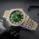 thumbnail image 3 of Reloj HUNRUY Hip Hop Iced-Out Bling Diamond Luxury para hombre, 3 of 7