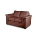 thumbnail image 2 of Sofa Ancona 2 C Pu Grano Chocolate, 2 of 6